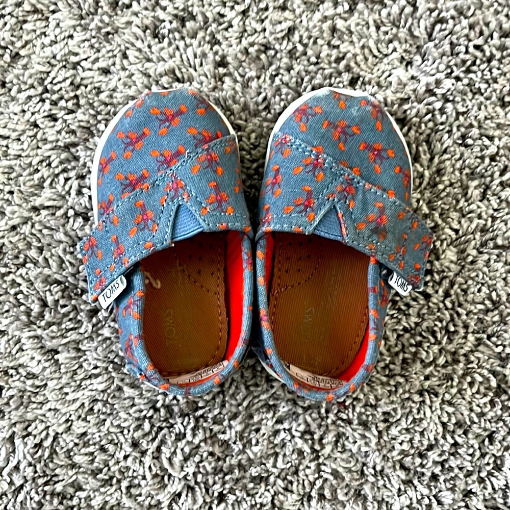 Floral print Toddler Toms